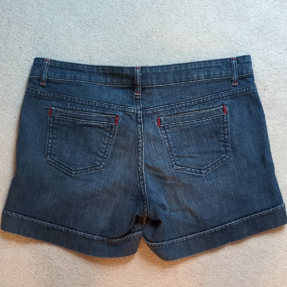 Sonoma Dark Blue Roll-Cuff Denim Shorts - Picture 3 of 3